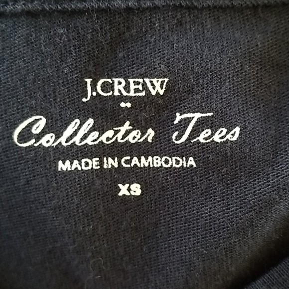 J Crew Elephants collector graphic tee women's size XS - Picture 5 of 5
